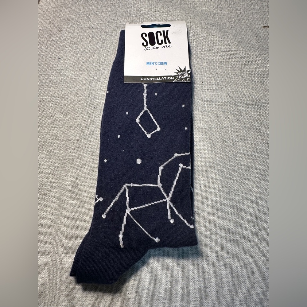 Constellation Socks Glows in the Dark